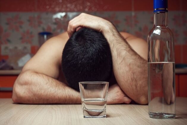 Ανδρικός αλκοολισμός με μοιραίες συνέπειες για τον οργανισμό